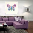 thumbnail image 6 of Epic Art 'Butterfly Garden II' by Courtney Prahl, Acrylic Glass Wall Art, 36"x36", 6 of 7