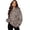 Brown, variant on Hoodies for Women Oversized Sweatshirt Camo Leopard Print Long Sleeve Pullover Sweatshirts with Pockets Fall Winter Tops ( XL)