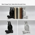 thumbnail image 7 of WWV Fun Acrobatic Hippo Bookends Set Heavy Duty Resin 10 Inch Tall Modern Sculptural Holder for Shelves Desk Home Office Decor Gift Surprise Gift for Family Friends 1 Pair, 7 of 7