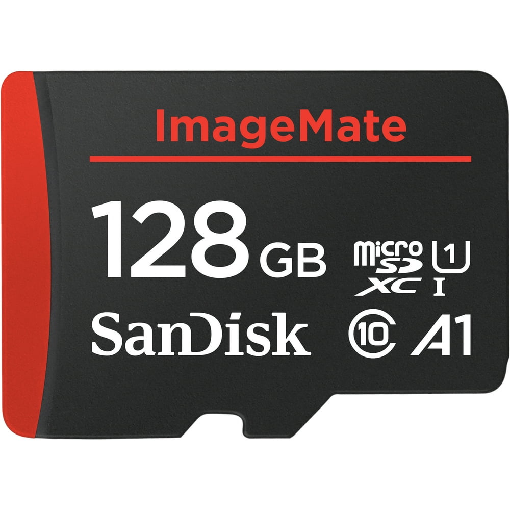 SanDisk 128 GB ImageMate microSDXC UHS1 Memory Card with Adapter C10