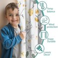 thumbnail image 3 of Blackout Kids Curtains,Pioneer Flower Floral Print Pattern Childrens Insulated Curtains Set Of 2,Bedroom Essentials,Toddler Room Decor 42"x54", 3 of 5