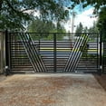 thumbnail image 4 of ALEKO AS1200GLD Solar Dual Swing Gate Opener Kit, Up to 1760 lb, 4 of 14