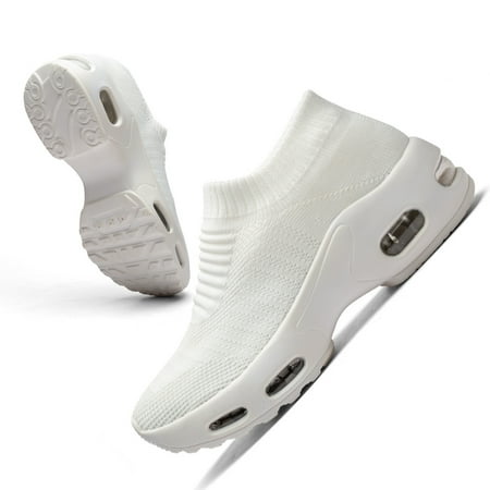 

Leisure Knit Sneakers Breathable Lightweight Low Top Casual Shoes Women‘s Footwear