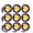 Opaque, variant on Hidden Temple Purple Parrots Planner Calendar Scrapbooking Crafting Stickers