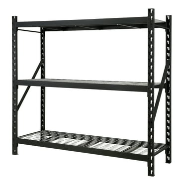 Ironton 3-Tier Storage Shelving, 77in.W x 72in.H x 24in.D