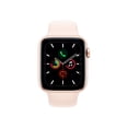 thumbnail image 2 of Apple Watch Series 5 GPS Caja de Aluminio Dorado de 44 Mm Con Correa Deportiva Rosa Arena S/M y M/L, 2 of 5