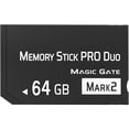 thumbnail image 1 of Memory Stick Pro Duo de 64 GB para cámara y accesorios de PSP, 1 of 8