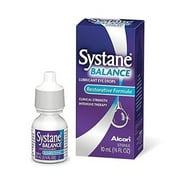 3 Pack - Systane Balance Restorative Formula Lubricant Eye Drops 10mL Each