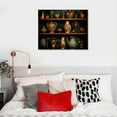 thumbnail image 4 of Nawypu Farmhouse Bathroom Decor Wall Art Rustic Cotton Flower Bathroom Pictures Canvas Print Country Bathroom Relax Soak Unwind Sign Artwork Aesthetic Home Decor for Bathroom Framed, 4 of 4