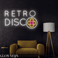 thumbnail image 2 of Glowneon Retro Disco Neon Sign, Disco Led Sign, Bar Pub Wall Decor, 2 of 5