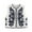 Navy Blue, variant on Summer Vest for Women Button down Cardigan Tank Women's Retro Embroidered Tank Vest Tops XS-L