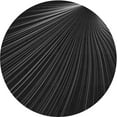 thumbnail image 1 of Ahgly Company Indoor Round Patterned Night Black Area Rugs, 7' Round, 1 of 6