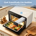 thumbnail image 4 of ROBAM R-BOX Combi Steam Oven, 23QT Countertop Steam Oven & Air Fryer Combo, 3 Steam Modes, Professional Steam-Bake, Air Fry, Dehydrate & Ferment, Rapid Heating & Self-Cleaning, White, 4 of 10