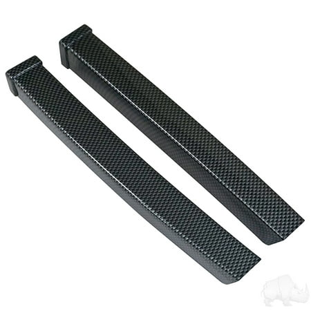 03 Carbon Fiber Dash Trim - Dash Trim, SET OF 2, Carbon Fiber, E-Z-Go TXT 94-13