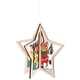 thumbnail image 1 of Xihbxyly Colgante de Árbol de Navidad de Madera, Adorno Hueco de Copo de Nieve 3D, Diseño Artesanal, Elegante Decoración Navideña, Decoración Navideña para El Hogar, Reunión Familiar, Pieza Única, 1 of 2