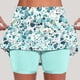 thumbnail image 4 of Pantalones Cortos de Cintura Alta para Mujeres Impresión Ligera Delgada Joggers Bolsillos Pantalones Cortos para el Uso Diario Casual de Verano, 4 of 5