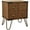 Antique Walnut, variant on eHemco Antique Style 4-Drawer Storage End Table Side Table with Metal Hairpin Legs, Antique Walnut