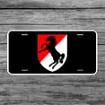 thumbnail image 2 of 11th Armored Cavalry Regiment Novelty Car License Plate, 2 of 4