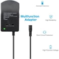 thumbnail image 4 of 30W Universal AC DC Charger Adapter 3v 4.5v 6v 7.5v 9v 12v 3A ,Multi Voltage Universal Power Adapter with 6 tips, 4 of 5