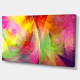 thumbnail image 2 of Spectacular Multi Color Pattern - Floral Canvas Art Print, 2 of 4