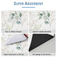 thumbnail image 4 of Floral Design Washable Dog Pads 2-Pack 48x48 Inch Reusable Potty Training Mats, Highly Absorbent Puppy Floor Protection for Large Crate Use, 4 of 8