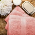 thumbnail image 4 of Premium Egyptian Cotton Highly Absorbent Assorted 4-Piece Plush Towel Set - 20" x 30", 4 of 6