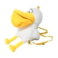 thumbnail image 1 of Mochila de peluche con forma de animal, bolso de hombro para niñas, adultos, mujeres universitarias y adolescentes, 1 of 9