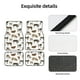 thumbnail image 4 of Fotbe Cow Juego de 4 Tapetes para Auto con Estampado – Alfombrillas de Goma Reforzada, Diseño Antideslizante, Protección para Todo el Año – Vehículos, Autos, Camionetas y SUVs, 4 of 7