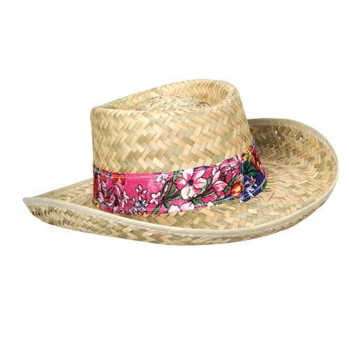 Straw Gambler Hat