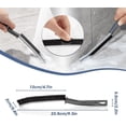 thumbnail image 3 of LXYFH Cleaning Brush Under $5 3PCS Bathroom Kitchen Tile Dead Corner Cleaning Multi Functional Window Dust Hard Bristled Brush, 3 of 6