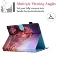 thumbnail image 2 of Universal 8 Inch Tablet Case with Card Holder, Allytech Folio Stand Wallet Pen Holder Case for Galaxy Tab A 8/Tab S2 8.0/ Tab E 8.0/ Onn 8 inch tablet/ Voyager 7 and 7.5-8.5" Tablet, Big Lion, 2 of 5