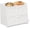 White, variant on Vintage Double Layer Bread Box for Kitchen Counter Bamboo Bread Storage Container Large Capacity Bread Storage Bin (Antique Blue)