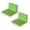 A323 Green 10X10.5X7.5 2Pack, variant on 2Pcs Floating Shelf Wall Hanging Shelf No Punching Floating Shelf White Plastic Ledges With Self Hanging Rack Suitable For Living Room Kitchen And Bathroom Rack