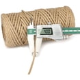 thumbnail image 2 of Rewera 50M Jute Rope 4MM Hemp Rope Twine Rope Gardening Twines for Camping,Decoration,DIY,Gardening, 2 of 5