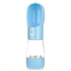 thumbnail image 1 of Dispensador de agua para mascotas al aire libre, botella portátil para PC, alimentador de vasos, suministros de viaje, jarra de almacenamiento universal, accesorios para bebidas, azul Advancent PT000621-01B, 1 of 7