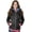 Black/grey, variant on Apparel 5640 Women's Lithium Quilted Jacket-Navy/Grey-XL