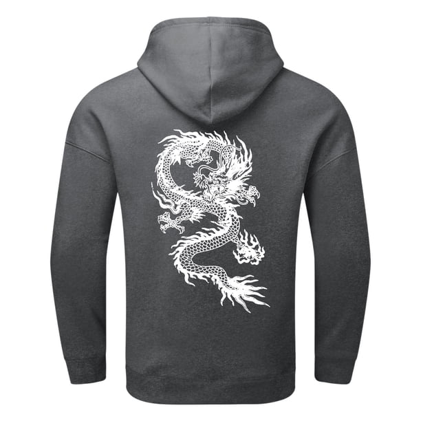 Gibobby Sudaderas hombre Abrigo con Capucha Sudadera con Capucha para Hombre otoño casual sudadera Y2K(Gris oscuro,XG)