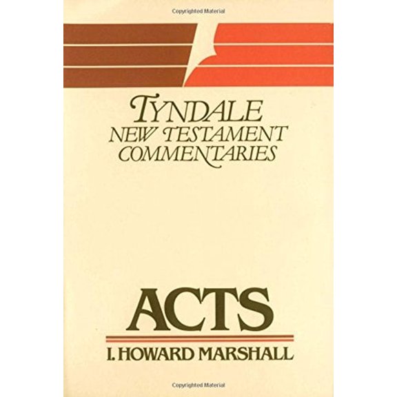 Pre-Owned Acts (The Tyndale New Testament Commentaries) (Paperback) 0802814239 9780802814234