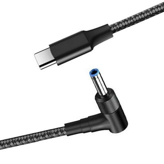 Bacron Câble USB-C Vers 5,5 X 2,5 Mm 100 W 12 V - Fiche Vers DC 12 V 19 V 20 V - Adaptateur USB C Vers 5,5 X 2,5 Mm