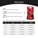thumbnail image 5 of Fotbe Strawberry Red Blusas Sin Mangas para Mujer – Estilo Casual, Corte Suelto, Slim-Fit, Cuello Redondo Deportivo, Tops de Verano para Gimnasio y Yoga-Large, 5 of 7