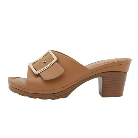 

aDJFDGT Cute Sandals for Women Summer Sweet Summer Outer Sandals Women s Fashion foreign Trade Large Size Wedge Shoes Beach Shoes