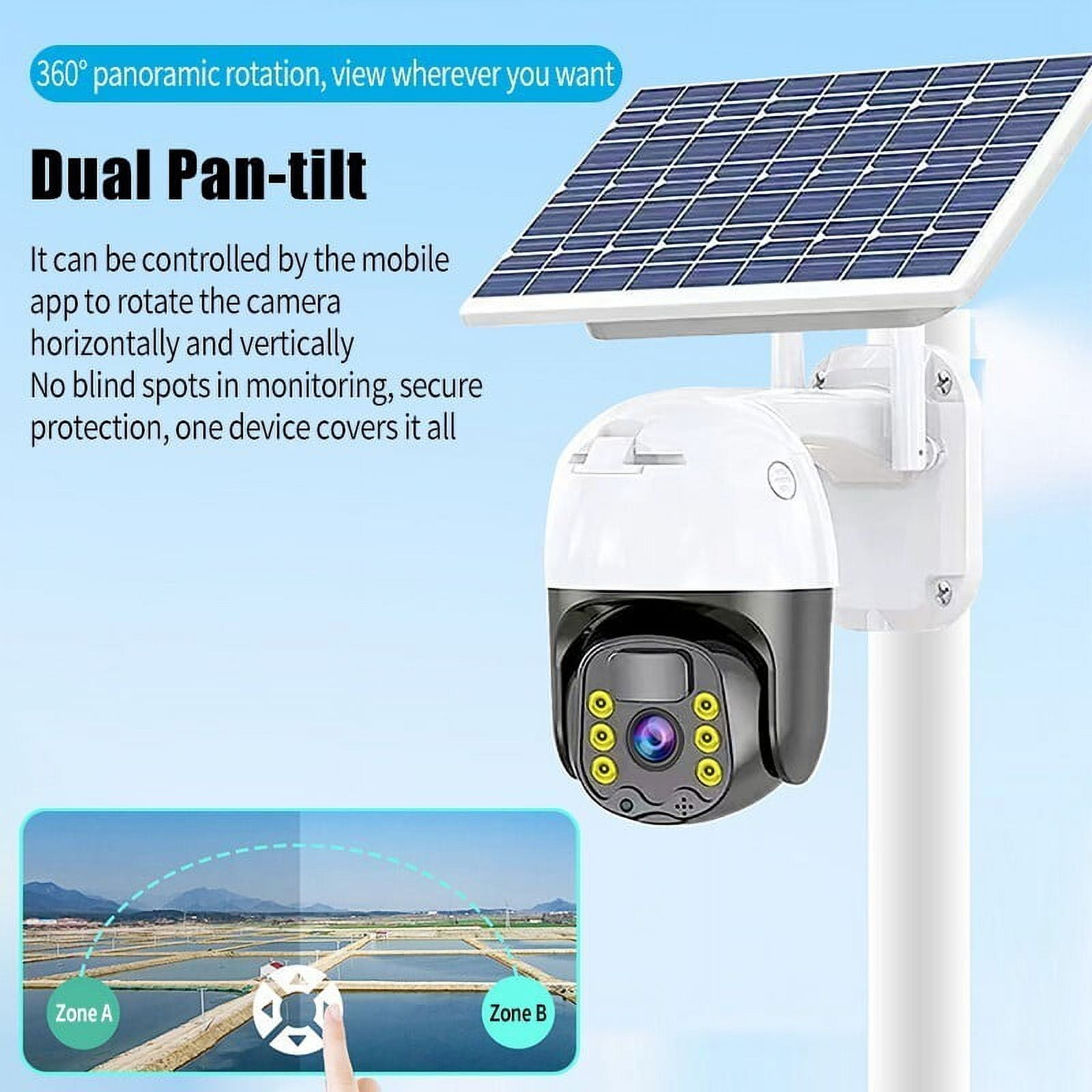 Solar Powered Best Cheap Wireless Security Camera Battery Operated