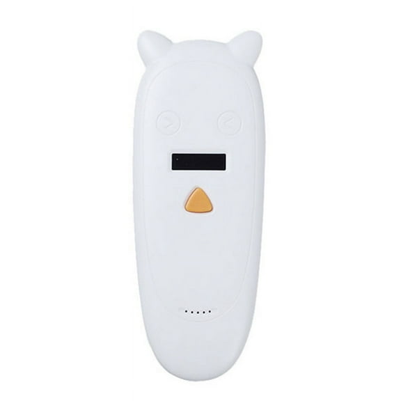 134.2kHz Animal RFID Reader 125kHz Pet ID Reader Rechargeable Animal Chip Scanner -B Glass Chip Tag Reader,1 x reader 1 x data cable,White