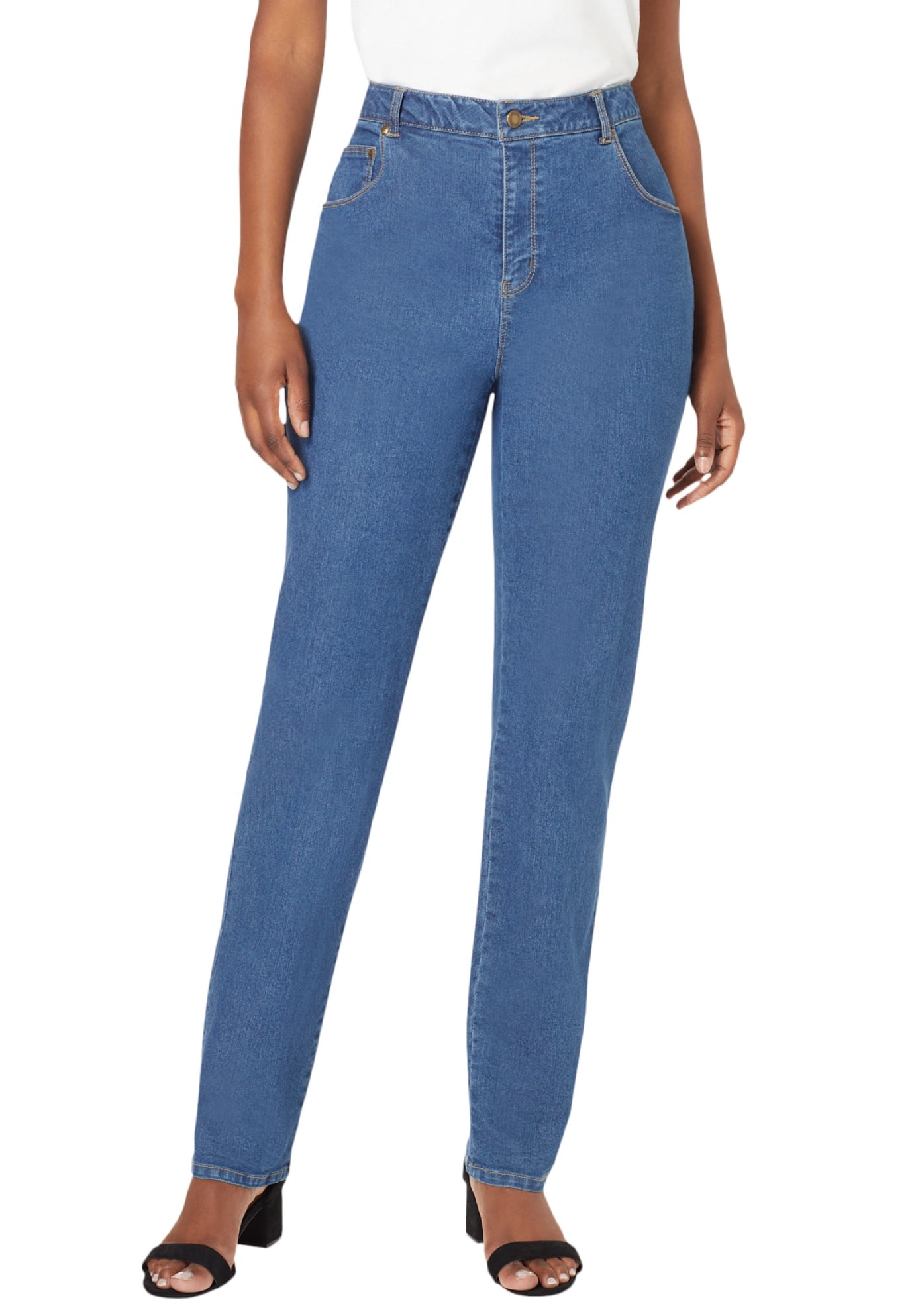 True Fit Straight Leg Jeans 