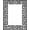 Black White, Pattern 1, variant on Design&I 8'x10' Washable Area Rug Sleek Flatweave Pet Friendly Traditional Greek Key Geometric Border Interlocking Meander Motif for King Size Bedroom, Under Bed