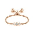 thumbnail image 2 of ANGARA Natural 0.02 Ct. Diamond Stackable Ring in 14K Rose Gold for Women (Ring Size: 3.5), 2 of 9