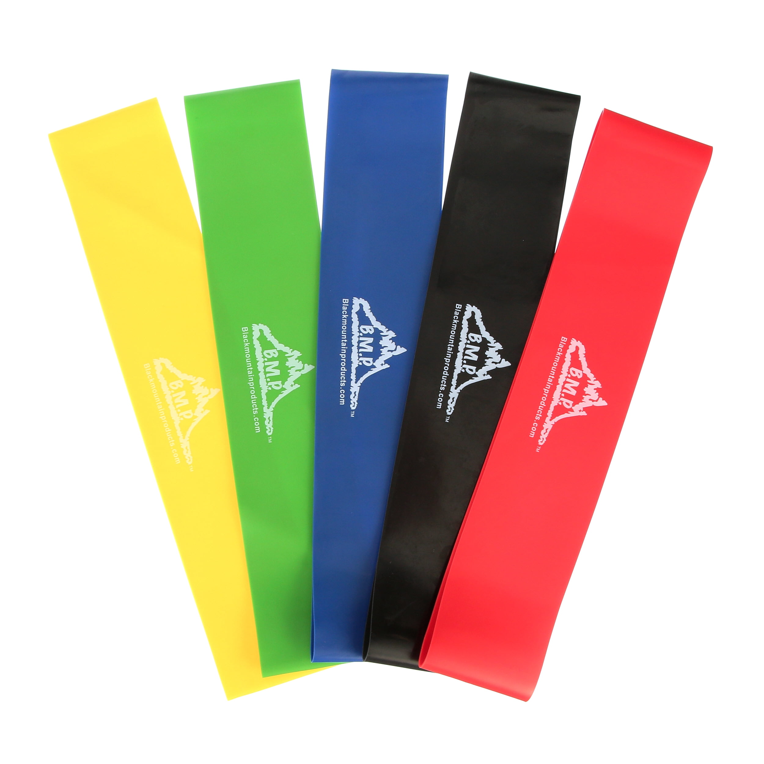 Big Beach Resistance Loop Exercise Bands with Carry Bag and Limited Edition Water Bottle