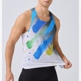 thumbnail image 7 of Hilenly Marathon Tank Top for Men Lightweight Sleeveless Running Singlet Shirt Quick Dry Workout T-Shirt, 7 of 7