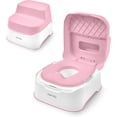 thumbnail image 1 of Baño Entrenador Para Bebé Ingenuity Prepare To Potty 3 En 1 Rosa, 1 of 11