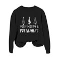 thumbnail image 1 of WEAIXIMIUNG Chandails en Molleton Col Rond Femmes Mignons Chandails en Molleton de Noël pour Femmes Très Joyeux Noël T-Shirts Graphiques Mamans Mignons Pulls de Noël, 1 of 4